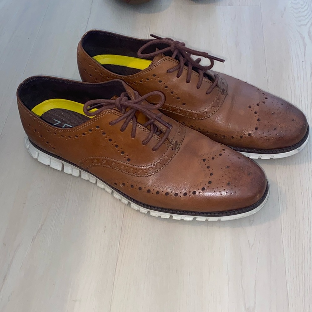 Cole Haan Zerogrand Oxford Medium Brown 10.5